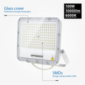 Optonica LED SMD Floodlight White Body IP65 - LUMILEDS Chip para iluminación exterior potente
