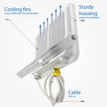 Optonica LED SMD Floodlight White Body IP65 - Perfect voor buitenverlichting