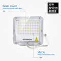 Optonica LED SMD Floodlight White Body IP65 - LUMILEDS Chip para iluminación exterior potente