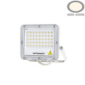 Optonica LED SMD Floodlight White Body IP65 - LUMILEDS Chip para iluminación exterior potente