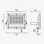Optonica LED SMD Floodlight White Body IP65 - Perfect voor buitenverlichting