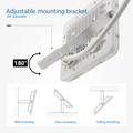 Optonica LED SMD Floodlight White Body IP65 - LUMILEDS Chip para iluminación exterior potente