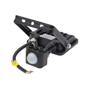 LED SMD Floodlight IP65 Black Body with Sensor