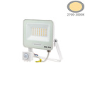 Optonica LED SMD Floodlight IP65 White Body with Sensor - Solución ideal de iluminación exterior