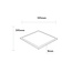 Optonica LED Panel 60x60 CRI>90 - Perfecte verlichting voor elke ruimte