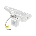 Optonica LED SMD Floodlight IP65 White Body with Sensor - Ideal para Iluminación Exterior