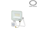 Optonica LED SMD Floodlight IP65 White Body with Sensor - Ideal para Iluminación Exterior