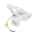 Optonica LED SMD Floodlight IP65 White Body with Sensor - Ideal para Iluminación Exterior