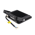 Optonica LED SMD Proyector Cuerpo Negro IP65 con Cable de 15 cm - Ideal para Iluminación Exterior