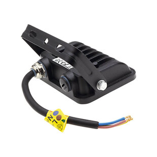 LED SMD Floodlight Black Body IP65 with 15 cm Cable