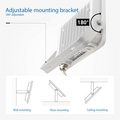 Optonica LED SMD Floodlight White Body IP65 with 15 cm Cable - Idéal pour l'éclairage extérieur