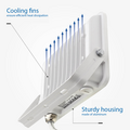 Optonica LED SMD Floodlight White Body IP65 with 15 cm Cable - Ideal para iluminación exterior