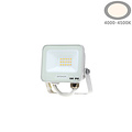 Optonica LED SMD Floodlight White Body IP65 with 15 cm Cable - Ideal para iluminación exterior