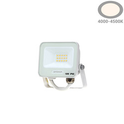 LED SMD Floodlight White Body IP65 with 15 cm Cable