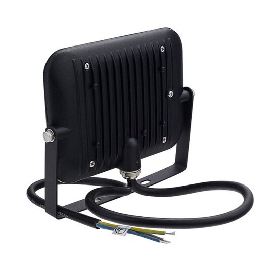 Optonica LED SMD Floodlight Black Epistar Chip Premium Line 5 Years Warranty - Ideal para iluminación exterior con rendimiento duradero