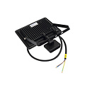 Optonica LED SMD Floodlight Black City Line Con Sensor PIR Cable 70 cm - Ideal para Espacios Exteriores