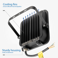 Optonica LED SMD Floodlight Black Body IP65 - Ideal para Iluminación Exterior