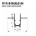 Optonica Track System Three-Phase R15B Build-in - Vielseitige Beleuchtungslösung für jeden Raum