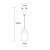 Optonica LED Magnetic Pendant Light 48V 10W 3000K - M05