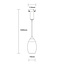 Optonica LED Magnetic Pendant Light 48V 10W 3000K - M05 - Créez une atmosphère chaleureuse dans votre espace