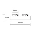 Optonica LED Magnetic Wall/Ceiling Light 48V 20W 3000K - Ideal para crear un ambiente acogedor
