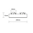 Optonica LED Magnetic Wall/Ceiling Light 48V 20W 3000K - Ideal para crear un ambiente acogedor