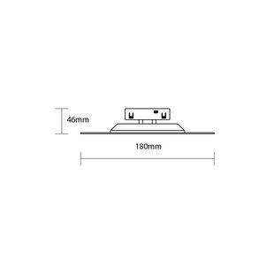 LED Magnetic Wall Light 48V 7W 3000K - M05