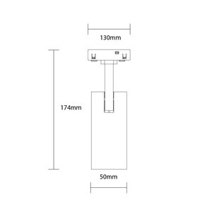 LED Magnetic Spot Floodlight 48V 12W 3000K - M05