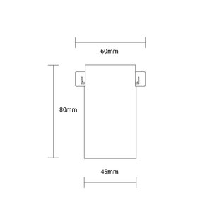 LED Magnetic Spot Light 48V 7W 3000K - M05