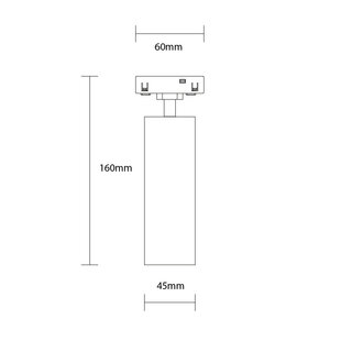 LED Magnetic Spot Floodlight 48V 15W 3000K - M05