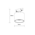 Optonica LED Magnetic Downlight 48V 7W 3000K - M05 - Create a warm atmosphere in any space