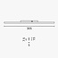 Optonica LED Magnetic Linear GRILLE Light 48V 7W 3000K - Ideal für eine gemütliche Atmosphäre