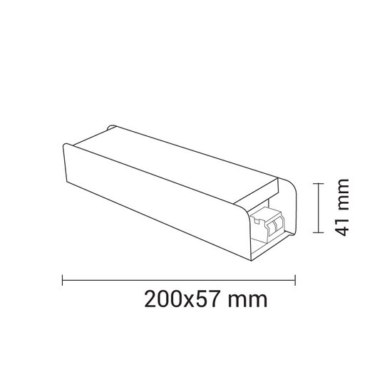 Optonica LED Strip Slim Power Supply Metal - Zuverlässige Stromversorgung für LED-Streifen