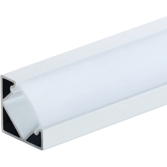 Optonica Perfil de Aluminio Para Tira LED L=2m - Ideal para un acabado elegante de tus tiras LED
