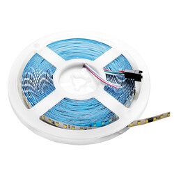 LED STRIP SET Fuente de Alimentación 12V + Control Remoto + Bobina LED de 5M 2835 126 SMD/M IP65