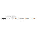 Optonica LED Strip 5054 Waterproof - Créez une ambiance vibrante avec cette bande LED étanche