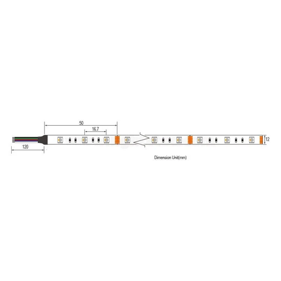 Optonica LED Strip 5054 Waterproof - Creëer een sfeervolle ambiance met deze waterdichte LED strip