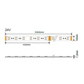 Optonica LED Strip 5050 24V Non-Waterproof - Create the perfect ambiance with RGBWW lighting