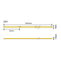 Optonica LED COB Strip 24V 10W - Perfect for ambient lighting