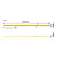 Optonica LED Strip COB Slim 3mm 24V 7W 384LED/M - Perfect voor sfeervolle verlichting