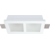 Optonica Ceiling Fitting Trimless Recessed Square Frosted Glass