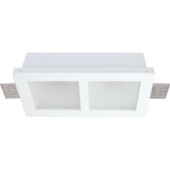 Optonica Ceiling Fitting Trimless Recessed Square Frosted Glass - Crea una atmósfera moderna en tu hogar