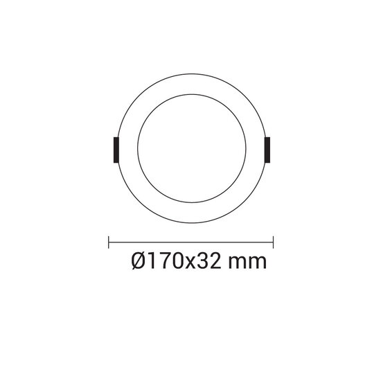 Optonica LED Slim Downlight CCT Change Color Dimmable - Crea la atmósfera perfecta con iluminación regulable y cambiante de color