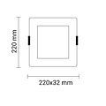 Optonica LED Mini Módulo Cuadrado CCT Cambio de Color - Transforma tu espacio con cambio de color