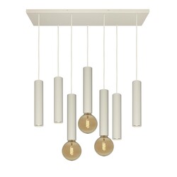 Taboo pendant light 7-light beige – Deco collection