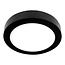 Fantasia Fluke LED ceiling light, round and black, Ø30 cm, 24 W integrated LED, 3000 K warm white light