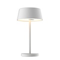 Fantasia OUTLET - Darling lámpara de escritorio LED blanca, 5,3W LED SMD 550 lúmenes, regulable en 3 pasos, Ø183 x H336 mm, IP20