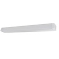 Fantasia OUTLET - Skeeler applique murale LED en aluminium blanc avec diffuseur plexi, 12W, 847 lumens, 3000K blanc chaud, IP20, 605 x 58 x 40 mm