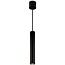 Fantasia OUTLET - Lopal LED pendant light black aluminium cylinder 250 x 34.5 mm, 4W COB LED 360 lumen, 2700K warm white, dimmable, IP20