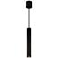 Fantasia OUTLET - Lopal LED Pendelleuchte schwarz, Aluminium-Zylinder 250 x 34,5 mm, 4W COB LED 360 Lumen, 2700K warmweiß, dimmbar, IP20
